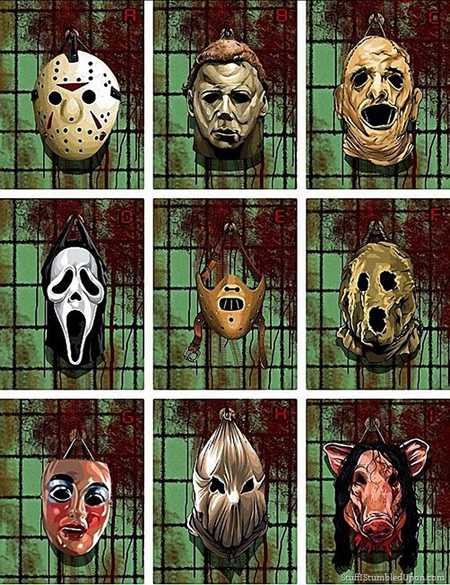 9 масок из фильмов ужасов